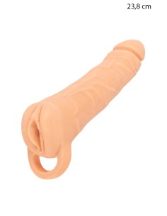 Extension de pénis  23,8 cm + Masturbateur - Nature Skin